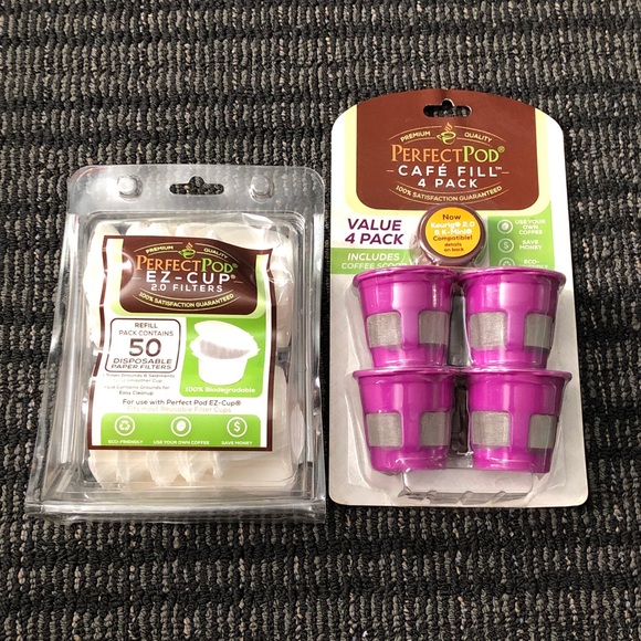 Perfect Pod Coffee Filters and Reusable Cups Set - Picture 1 of 5